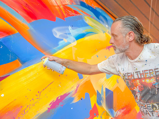  This is an accent image for Mural inspires possibility at new adult learning center